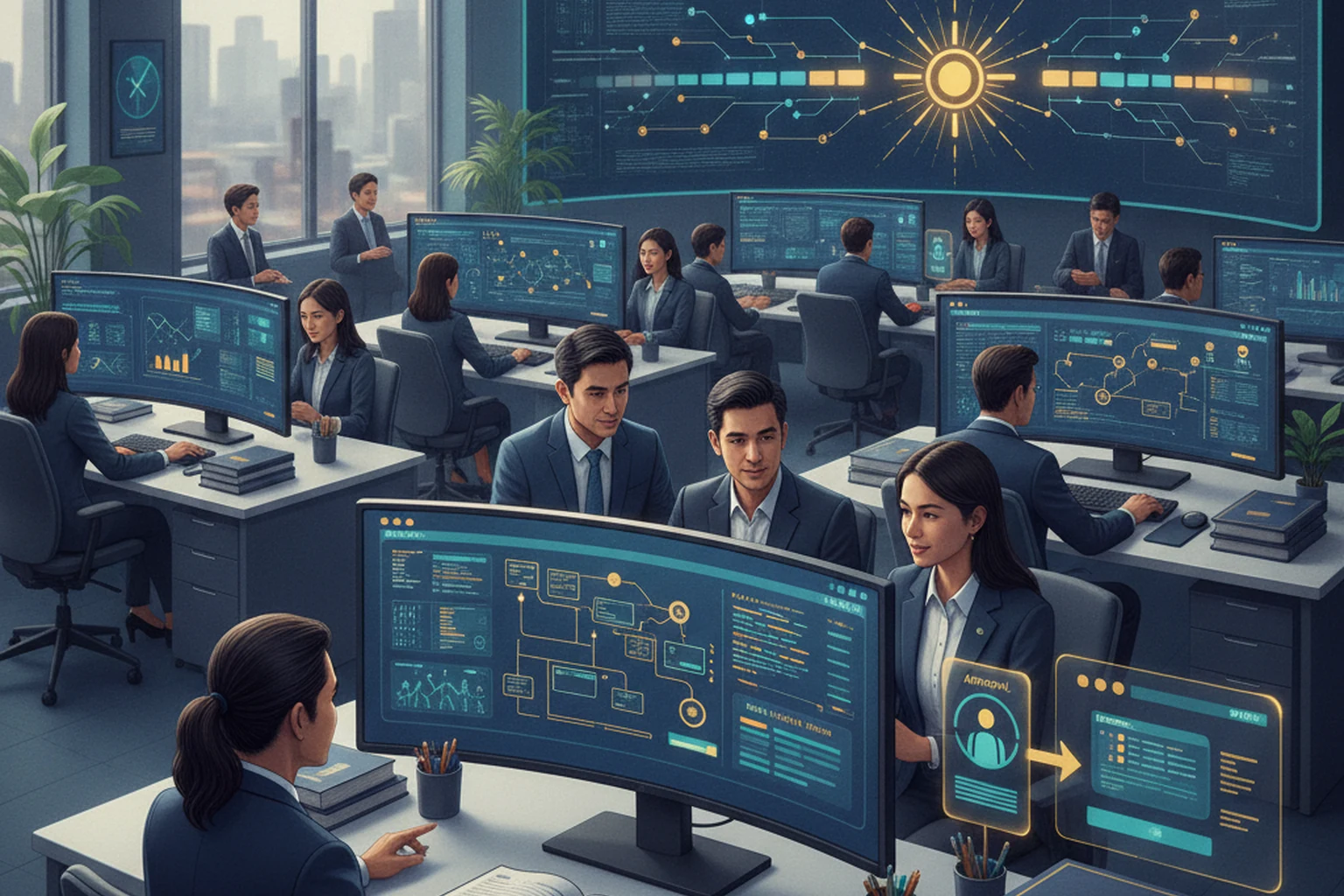 Research Brief: Client Account Management Exception Aging Patterns editorial illustration