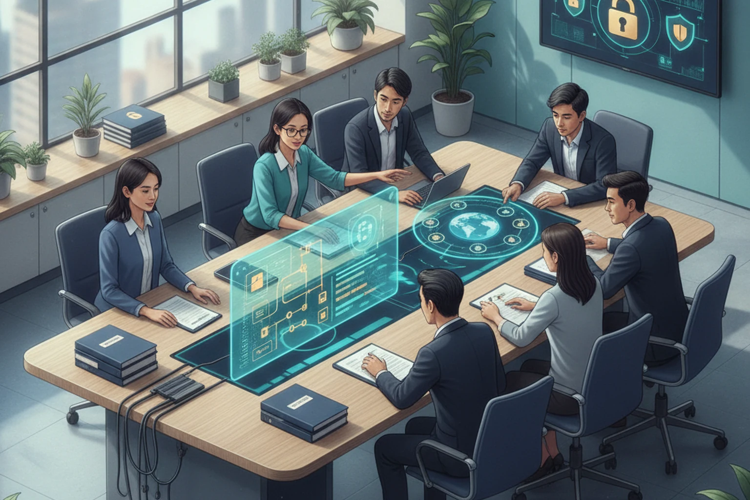 Research Brief: Client Account Management Handoff Reliability editorial illustration